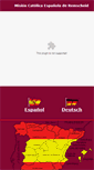 Mobile Screenshot of nuestra-mision.iksebk-host.de