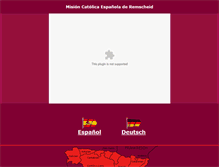Tablet Screenshot of nuestra-mision.iksebk-host.de